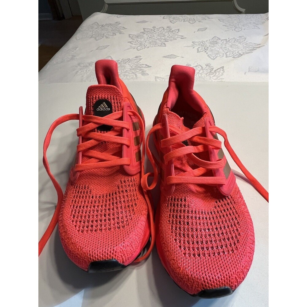 Adidas Womens Ultraboost 20 FW8726 Pink Running Shoes Sneakers - Sz 5.5
